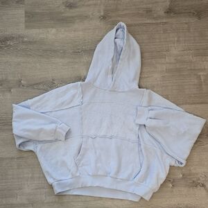 Aerie Light Blue Hoodie Sweatshirt